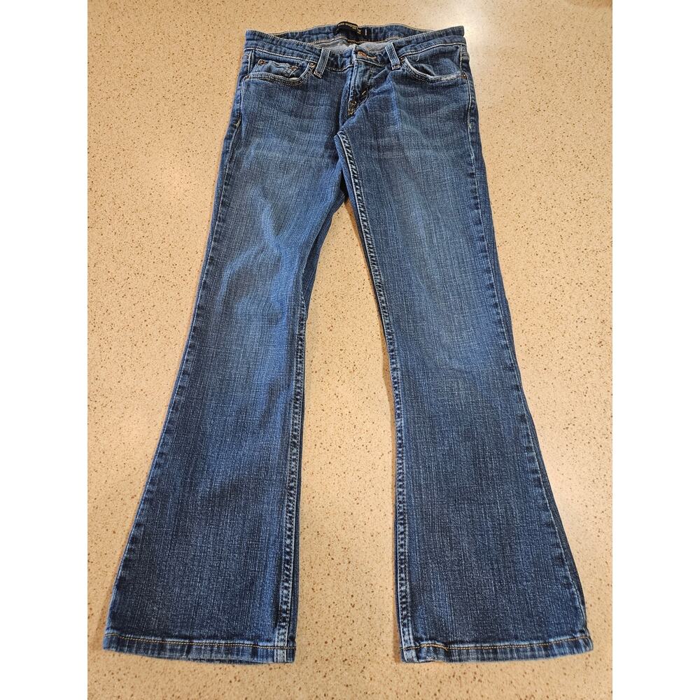 Vintage Y2K Levi's 524 Too Superlow Bootcut Jeans Low Rise Flare Medium Wash